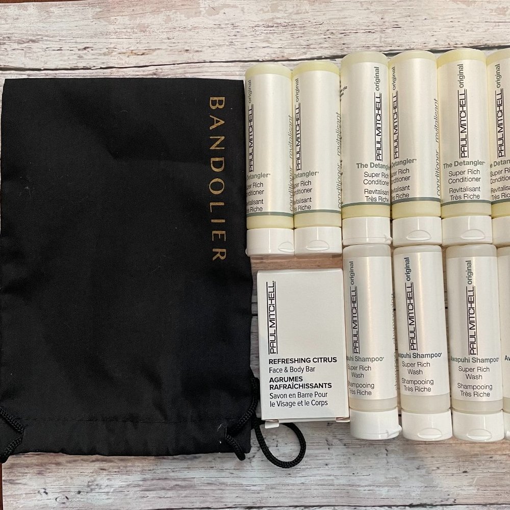 Not for sale 14 Deluxe hotel guest Travel spa gym toiletries